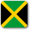 +flag+emblem+country+jamaica+square+shadow+ clipart
