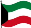 +flag+emblem+country+kuwait+flag+waving+ clipart