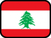 +flag+emblem+country+lebanon+outlined+ clipart