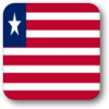 +flag+emblem+country+liberia+square+shadow+ clipart