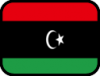 +flag+emblem+country+libya+outlined+ clipart