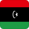 +flag+emblem+country+libya+square+ clipart