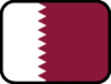 +flag+emblem+country+qatar+outlined+ clipart