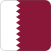 +flag+emblem+country+qatar+square+ clipart