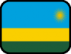 +flag+emblem+country+rwanda+outlined+ clipart