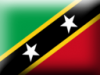 +flag+emblem+country+saint+kitts+and+nevis+3D+ clipart