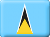 +flag+emblem+country+saint+lucia+button+ clipart