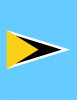 +flag+emblem+country+saint+lucia+flag+full+page+ clipart