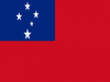 +flag+emblem+country+samoa+ clipart