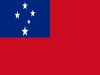 +flag+emblem+country+samoa+ clipart