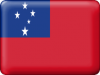 +flag+emblem+country+samoa+button+ clipart
