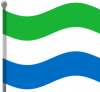 +flag+emblem+country+sierra+leone+flag+waving+ clipart