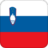 +flag+emblem+country+slovenia+square+48+ clipart