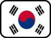 +flag+emblem+country+south+korea+outlined+ clipart