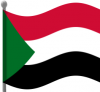 +flag+emblem+country+sudan+flag+waving+ clipart