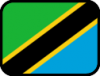 +flag+emblem+country+tanzania+outlined+ clipart