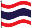 +flag+emblem+country+thailand+flag+waving+ clipart