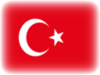 +flag+emblem+country+turkey+vignette+ clipart