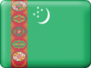 +flag+emblem+country+turkmenistan+button+ clipart