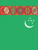 +flag+emblem+country+turkmenistan+flag+full+page+ clipart