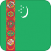 +flag+emblem+country+turkmenistan+square+ clipart