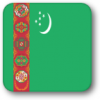 +flag+emblem+country+turkmenistan+square+shadow+ clipart