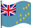 +flag+emblem+country+tuvalu+flag+waving+ clipart