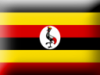 +flag+emblem+country+uganda+3D+ clipart