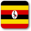 +flag+emblem+country+uganda+square+shadow+ clipart