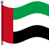 +flag+emblem+country+united+arab+emirates+flag+waving+ clipart