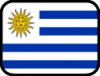 +flag+emblem+country+uruguay+outlined+ clipart