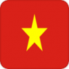 +flag+emblem+country+vietnam+square+ clipart