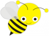 +bug+insect+bumblebee+bee+happy+ clipart