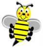 +bug+insect+bumblebee+bee+happy+bumble+ clipart