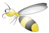 +bug+insect+bumblebee+bug+eyed+bee+ clipart