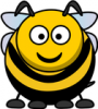 +bug+insect+bumblebee+cartoon+bee+ clipart