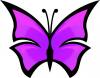 +bug+insect+flying+abstract+butterfly+purple+ clipart