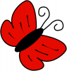 +bug+insect+flying+butterfly+clip+art+red+ clipart