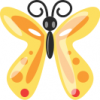 +bug+insect+flying+butterfly+design+2+ clipart