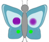 +bug+insect+flying+mariposa+ clipart