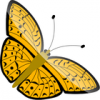 +bug+insect+flying+orange+butterfly+2+ clipart