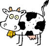 +animal+farm+livestock+cow+funny+ clipart