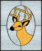 +animal+Cervidae+deer+stained+glass+ clipart