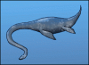 +animal+extinct+aquatic+Plesiosaur+ clipart