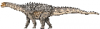 +extinct+dinosaur+jurassic+Ampelosaurus+ clipart