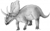 +extinct+dinosaur+jurassic+Chasmosaurus+ clipart