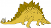 +extinct+dinosaur+jurassic+Stegosaurus+1+ clipart