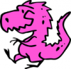 +extinct+dinosaur+jurassic+dinosaur+clipart+pink+ clipart