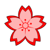 +red+flower+blossom+rose+ clipart