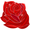 +red+flower+blossom+rose+ clipart